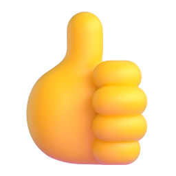 thumbs up emoji