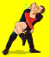 Another follow-up, more kissing