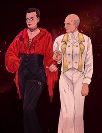
      Q and Picard standing side by side in EGL/ouji outfits
      